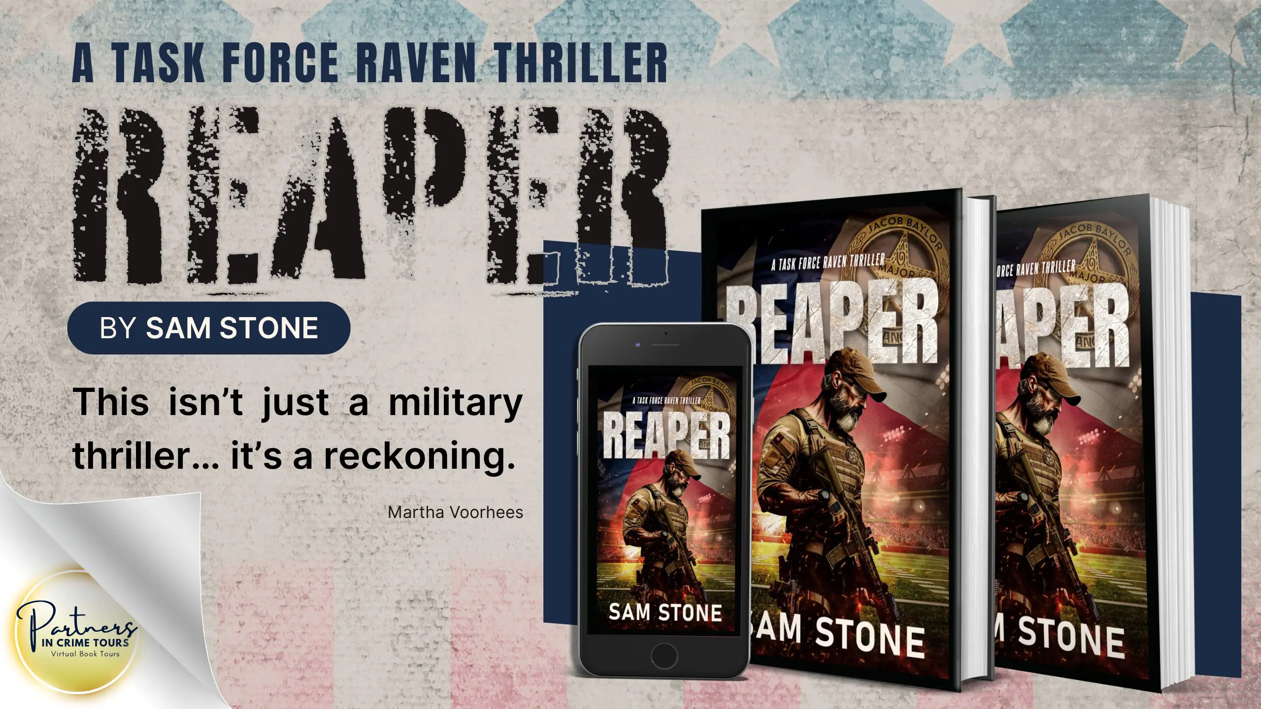 Reaper by Sam Stone Banner