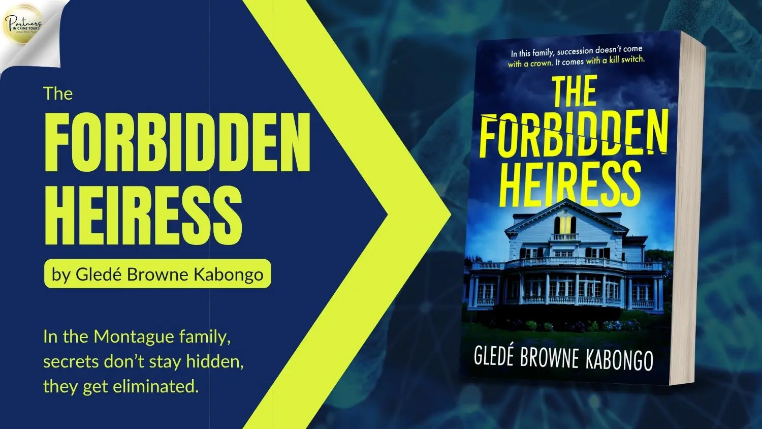 The Forbidden Heiress by Gledé Browne Kabongo Banner