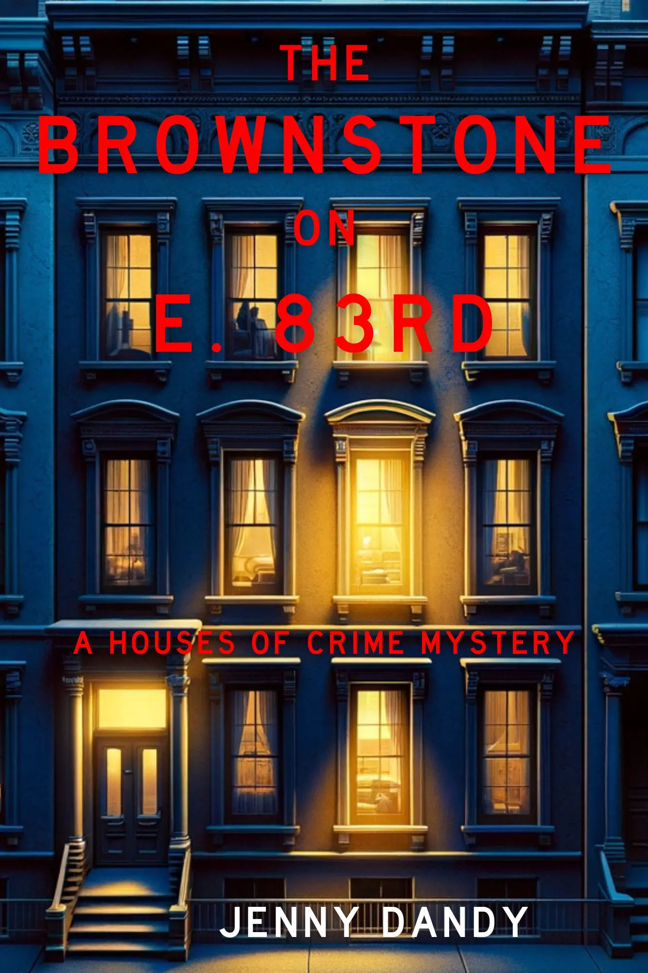 Houses of Crime Mystery Series by Jenny Dandy - THE BROWNSTONE ON E. 83RD