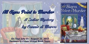 All Signs Point to Murder by Connie di Marco Tour Banner