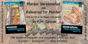 Murder Unrenovated & Rehearsal For Murder PM Carlson Banner