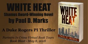 White Heat by Paul D. Marks Tour Banner