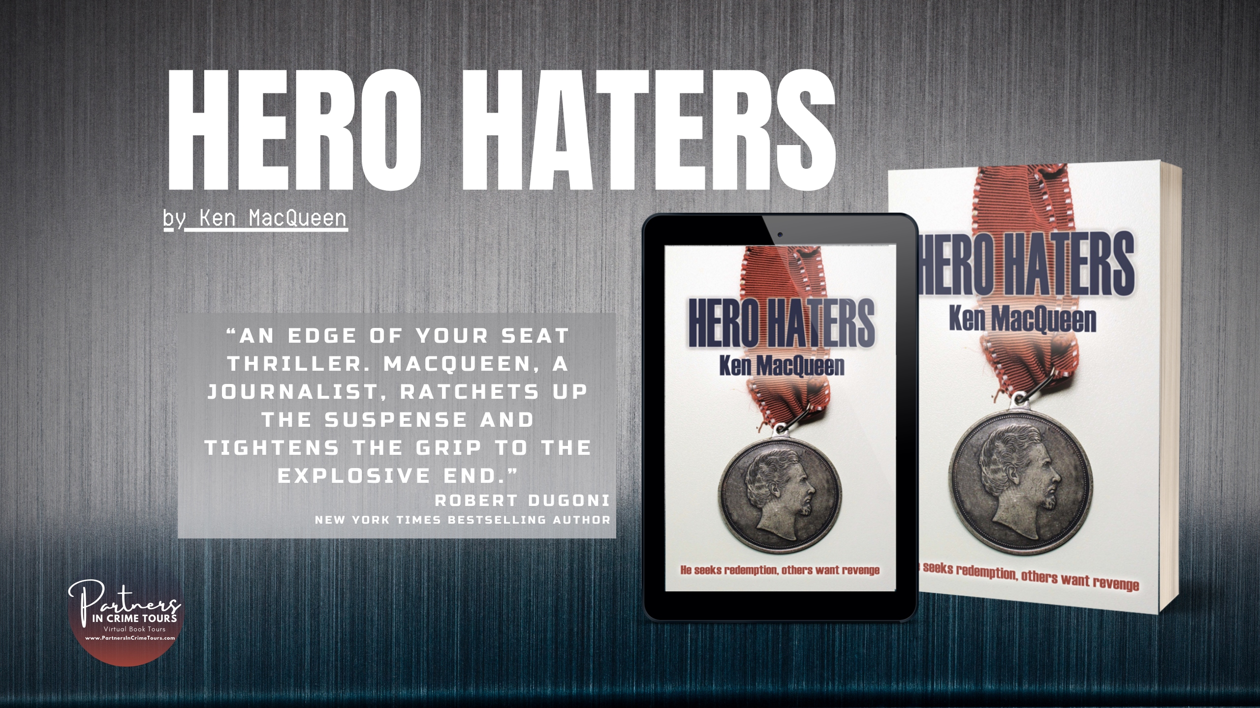 Hero Haters by Ken MacQueen Banner