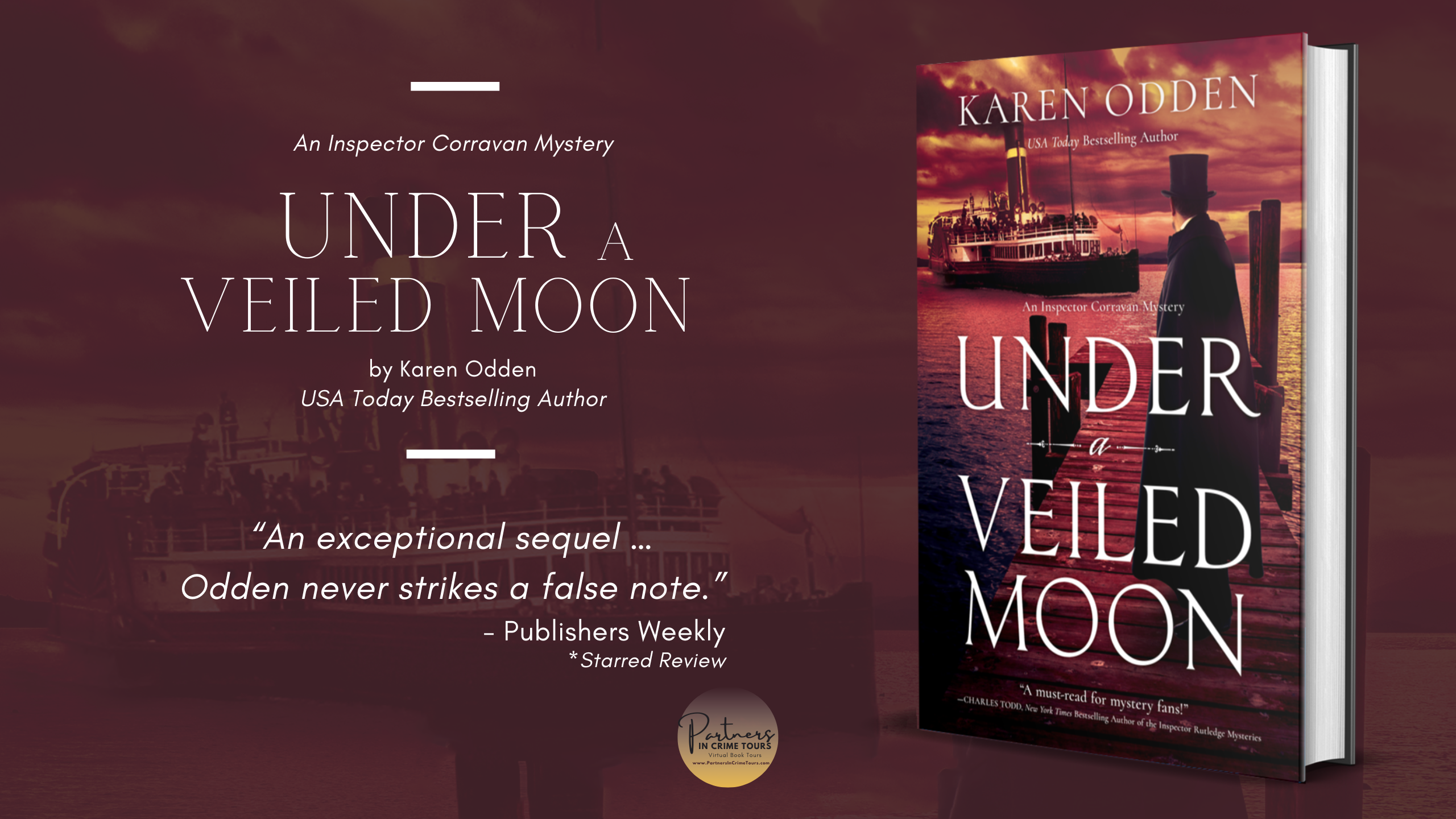 Under a Veiled Moon by Karen Odden Banner