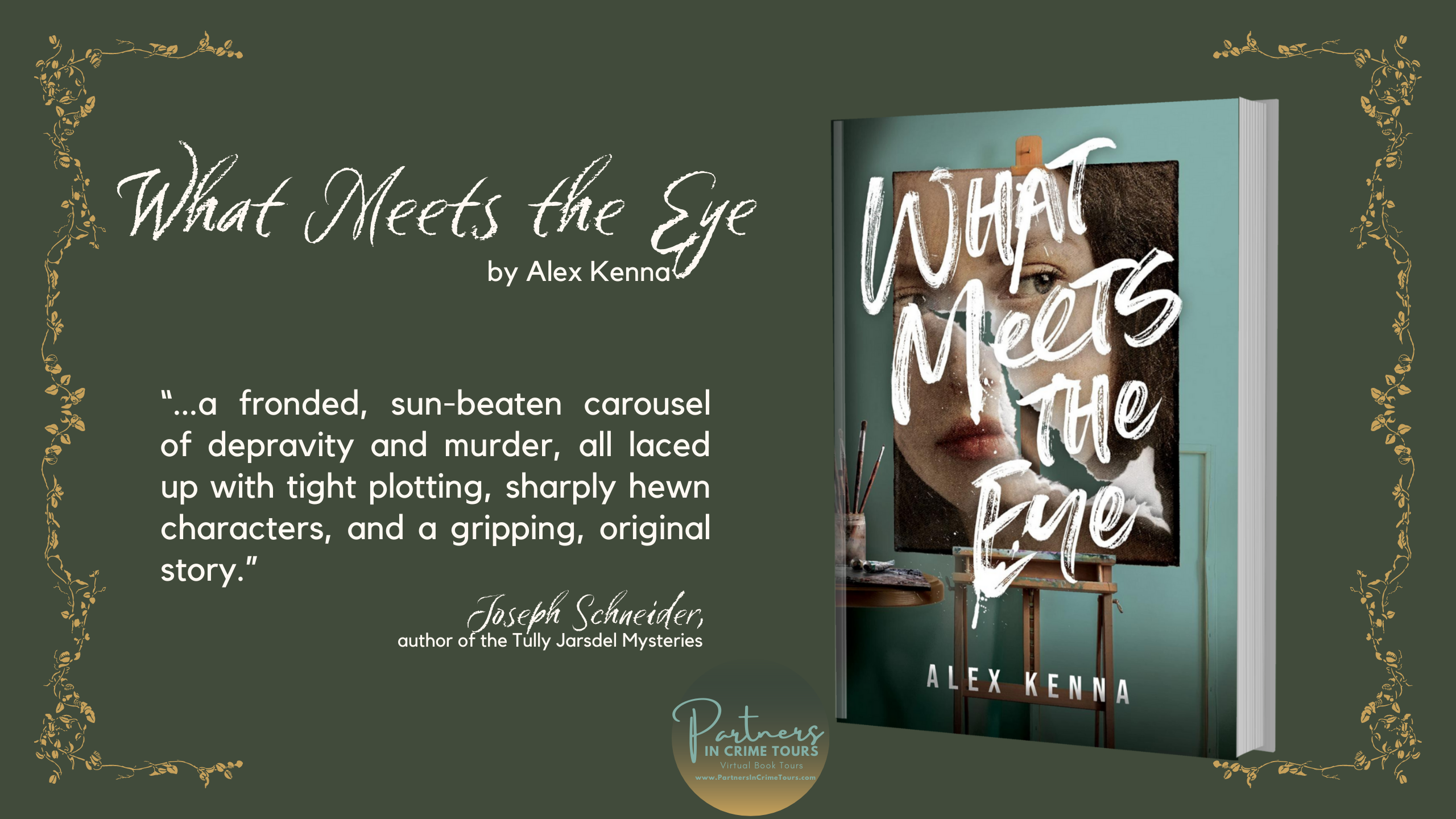 What Meets the Eye by Alex Kenna Banner