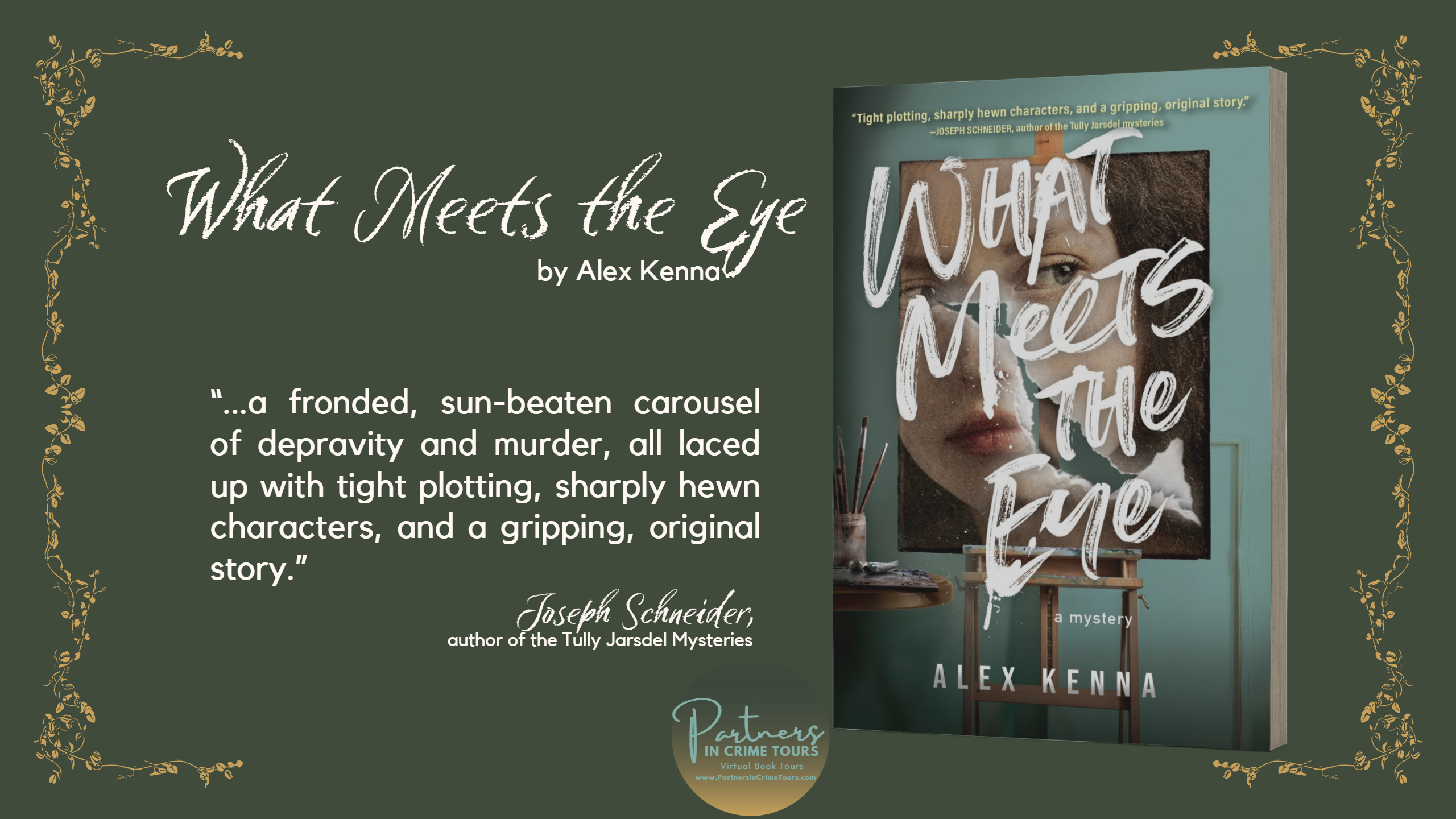 What Meets the Eye by Alex Kenna Banner