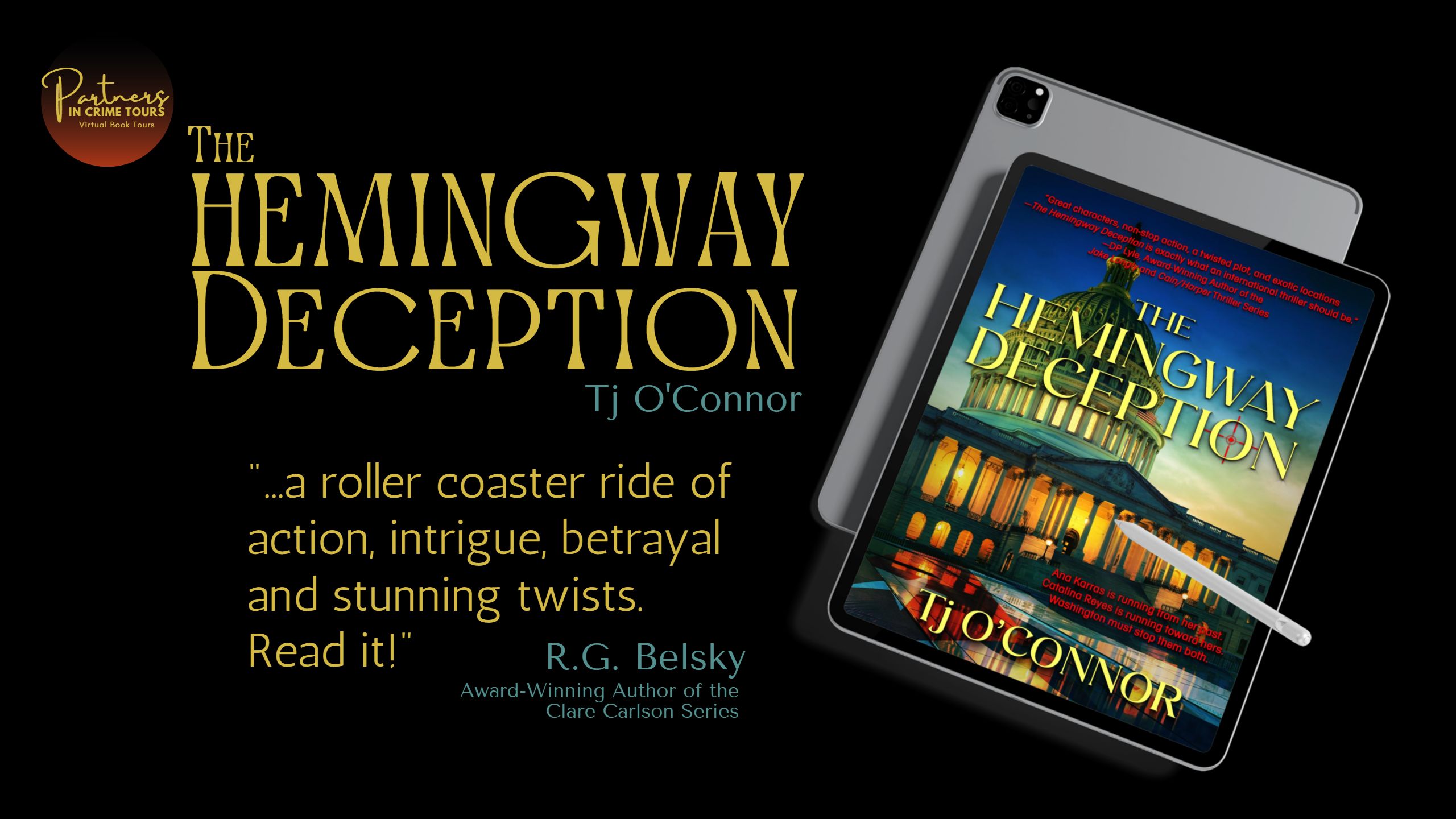 The Hemingway Deception by Tj O’Connor Banner