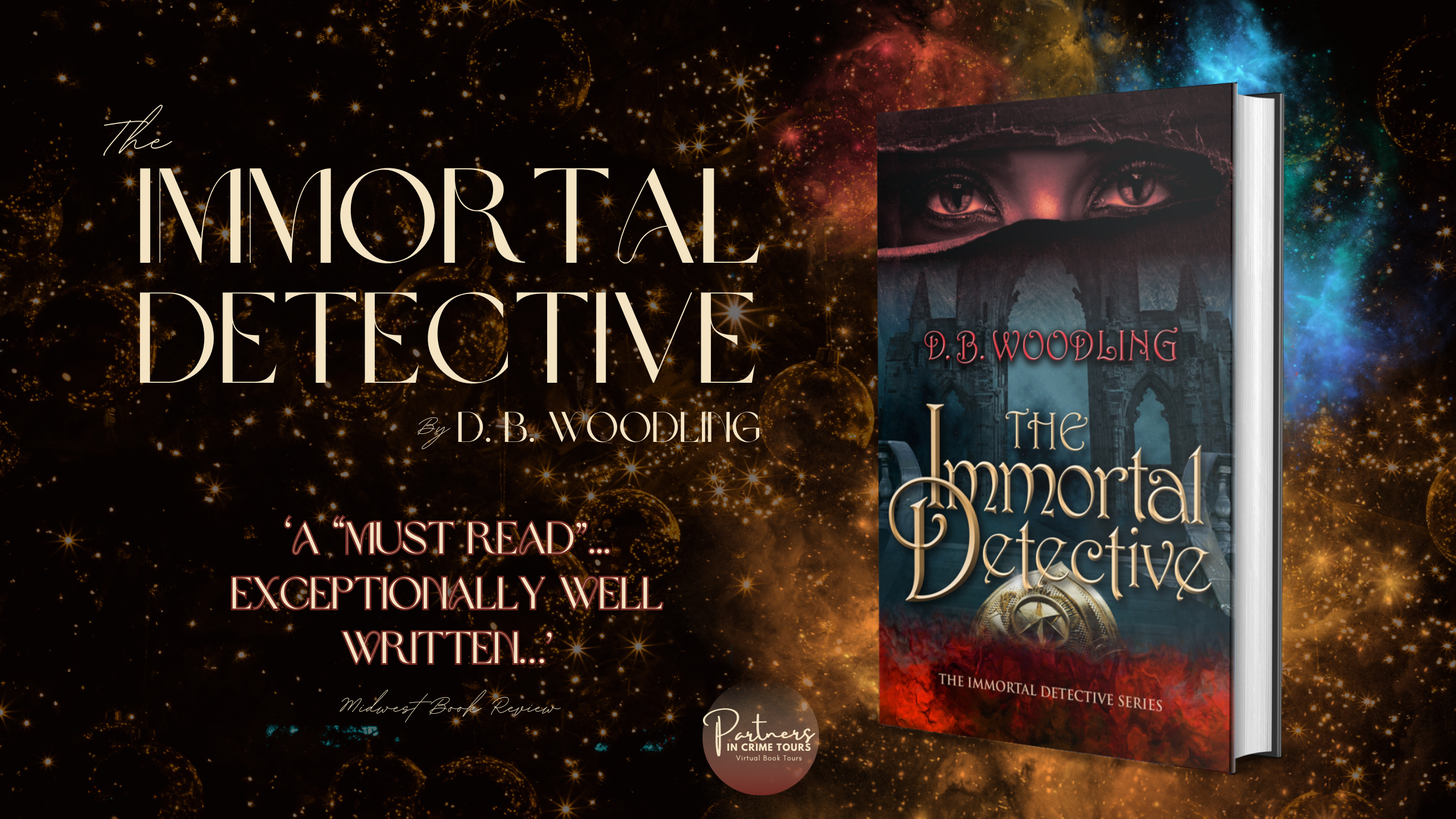 The Immortal Detective by D. B. Woodling Banner