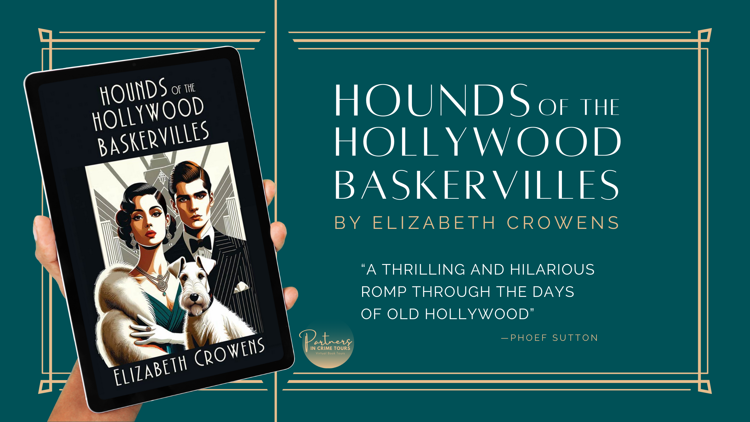 Hounds of the Hollywood Baskervilles by Elizabeth Crowens Banner