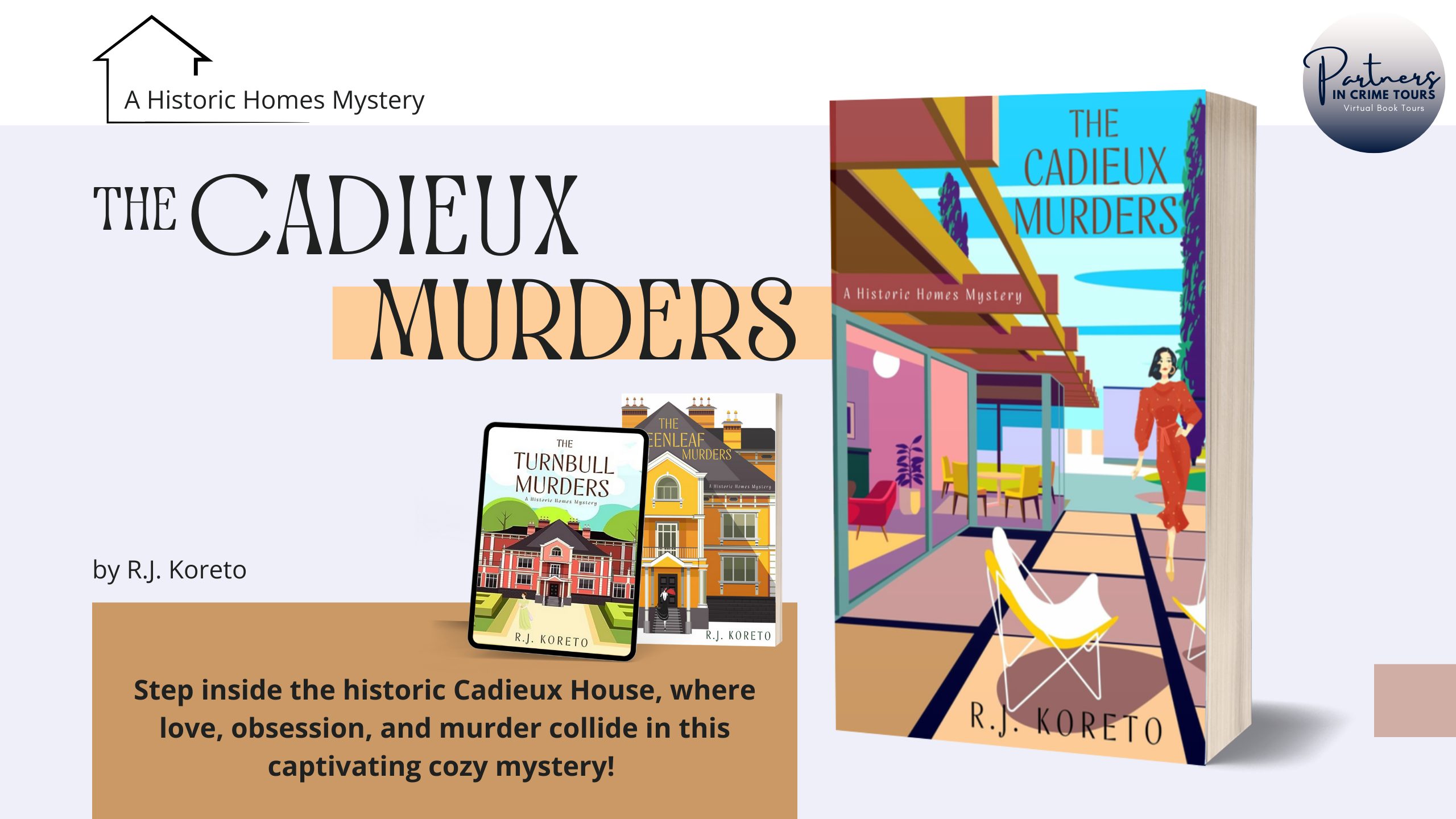 The Cadieux Murders by R.J. Koreto Banner