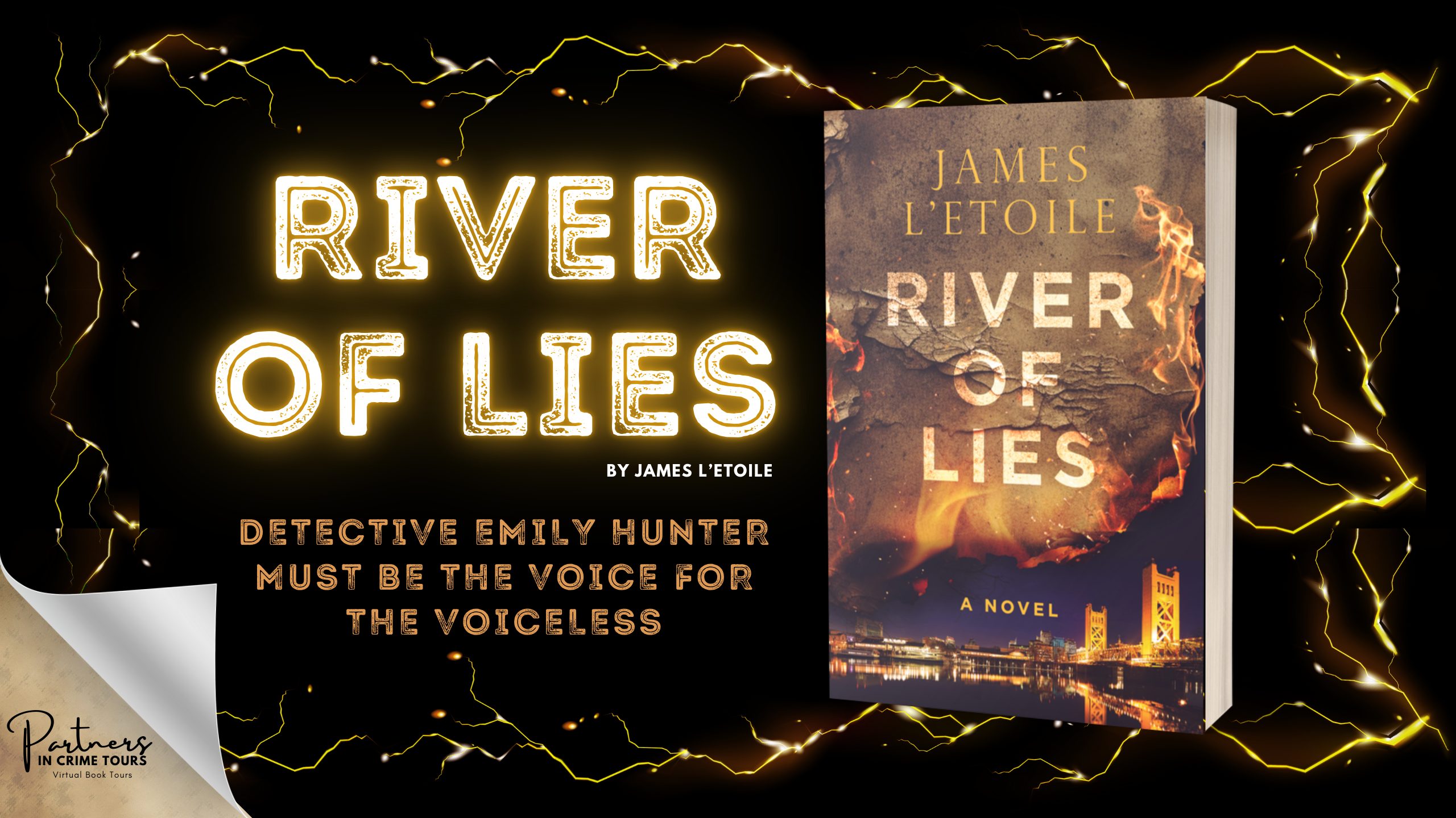 River of Lies by James L'Etoile Banner