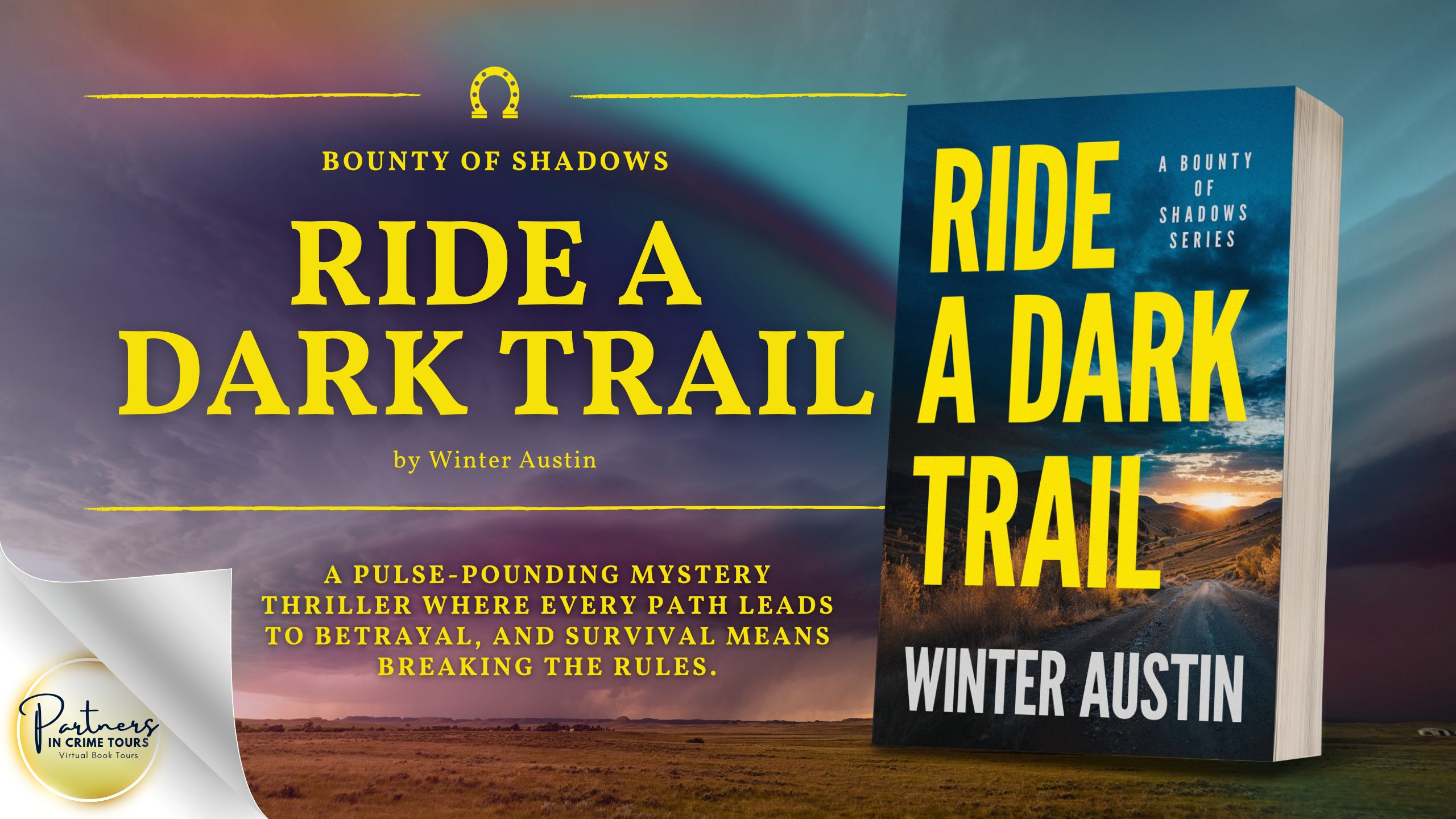 Ride a Dark Trail by Winter Austin Banner