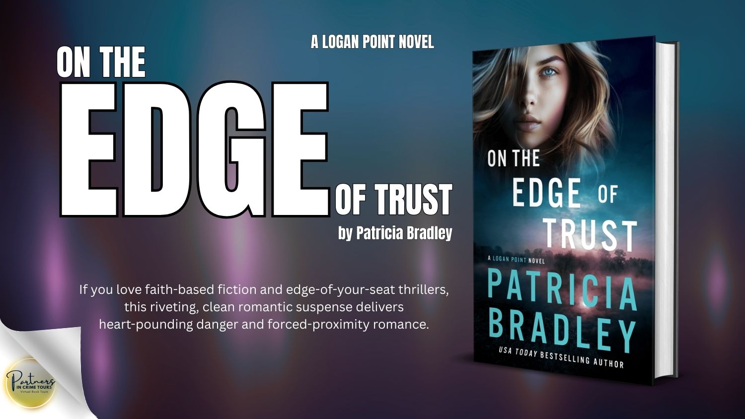 On the Edge of Trust by Patricia Bradley Banner