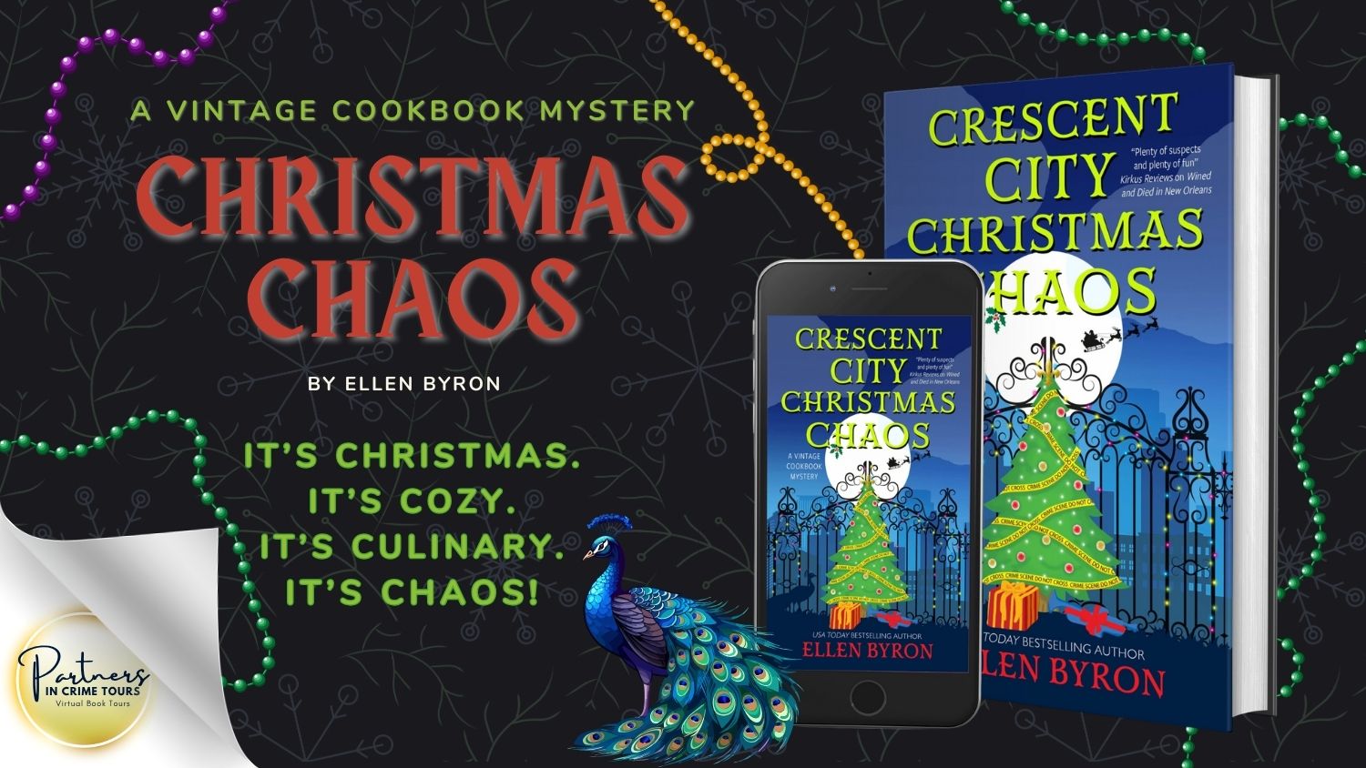 Crescent City Christmas Chaos by Ellen Byron Banner