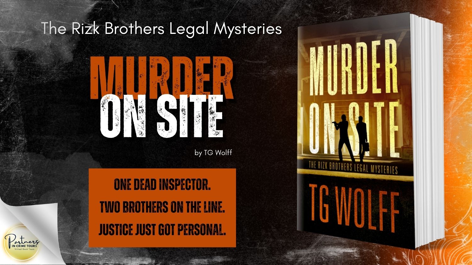 MURDER ON SITE by TG Wolff Banner
