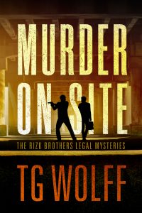 MURDER ON SITE by TG Wolff, cover