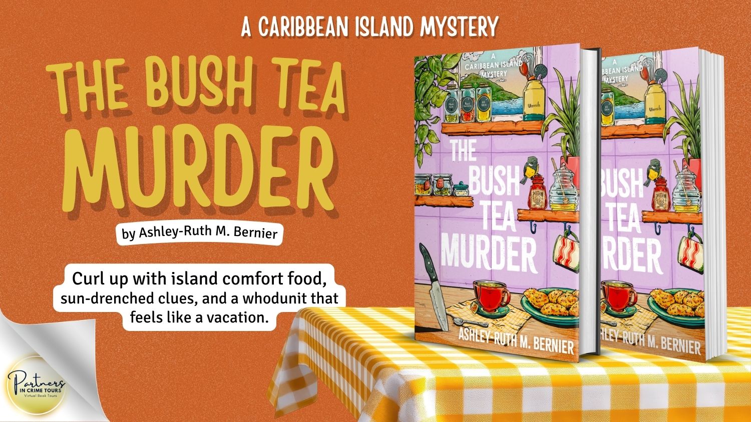 The Bush Tea Murder by Ashley-Ruth M. Bernier Banner
