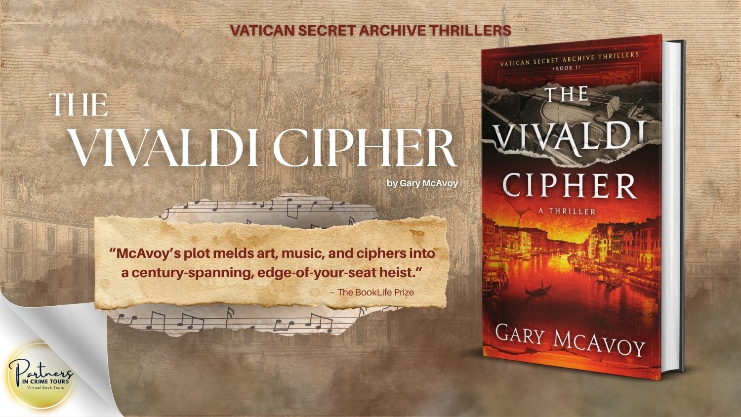 The Vivaldi Cipher by Gary McAvoy Banner