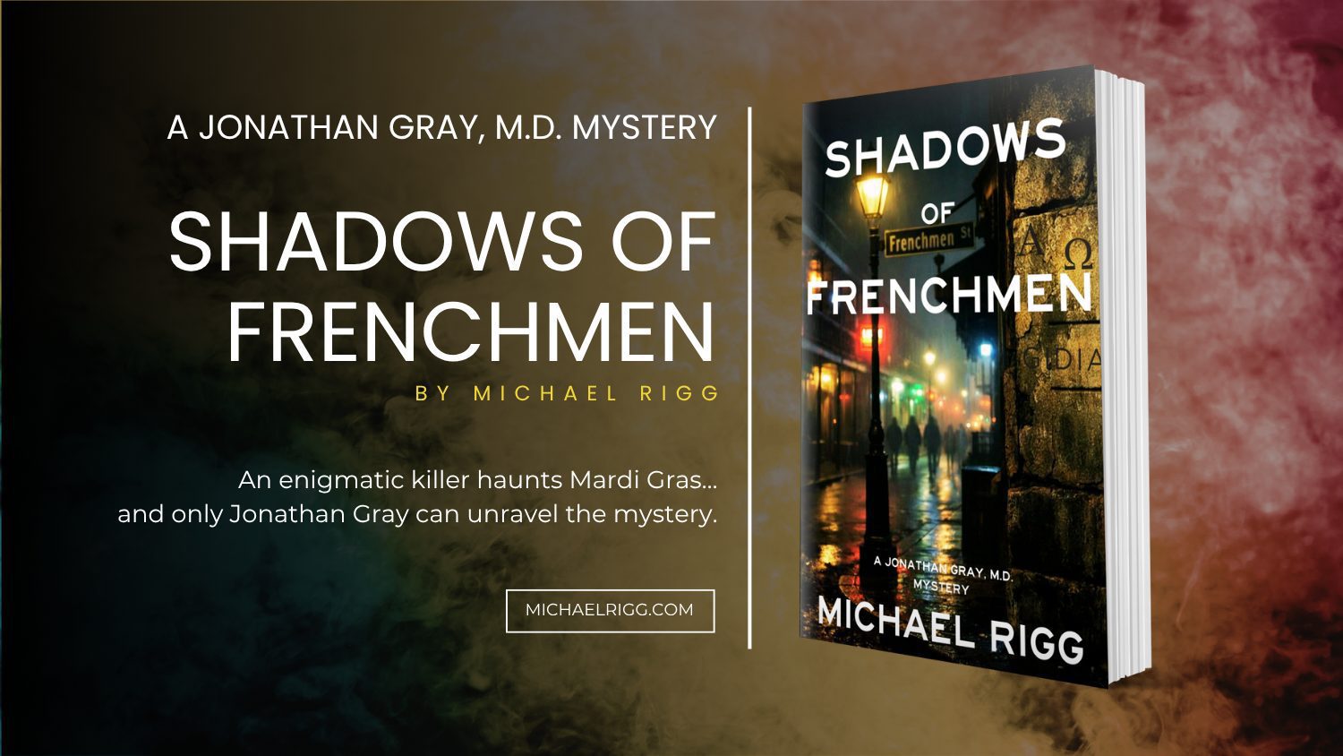 SHADOWS OF FRENCHMEN by Michael Rigg Banner