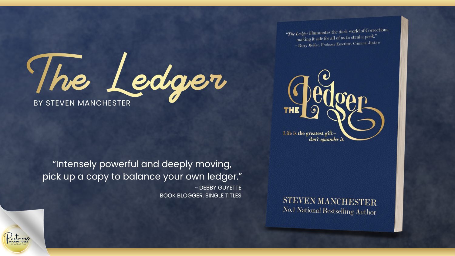 The Ledger by Steven Manchester Banner