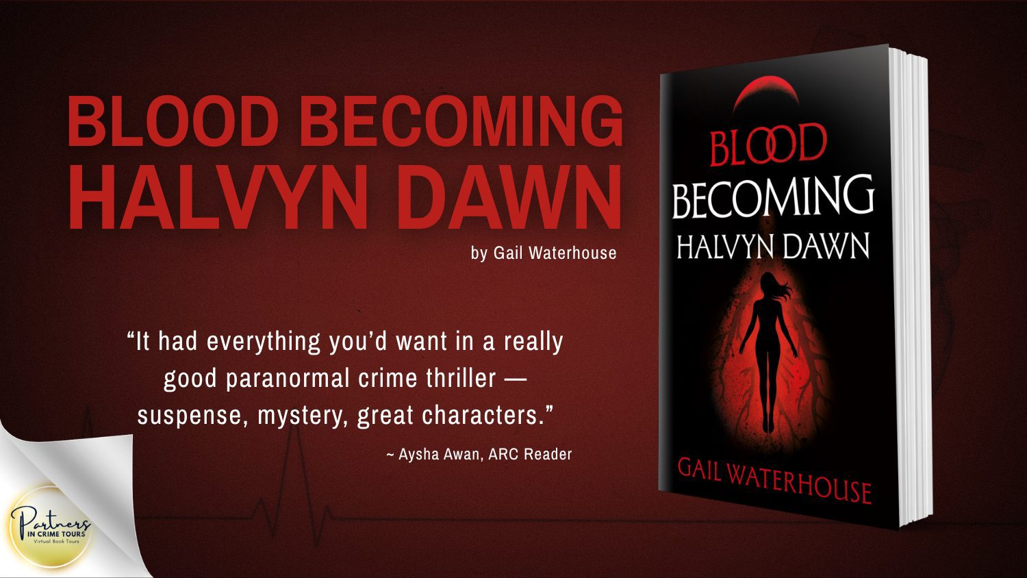 BLOOD BECOMING: HALVYN DAWN by Gail Waterhouse Banner