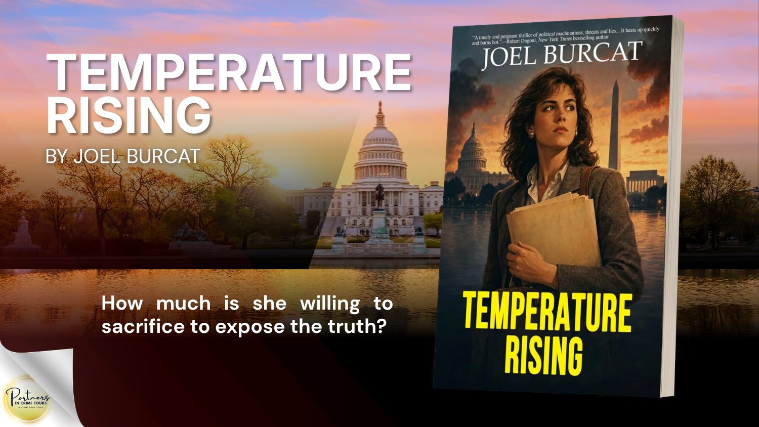 TEMPERATURE RISING by Joel Burcat Banner