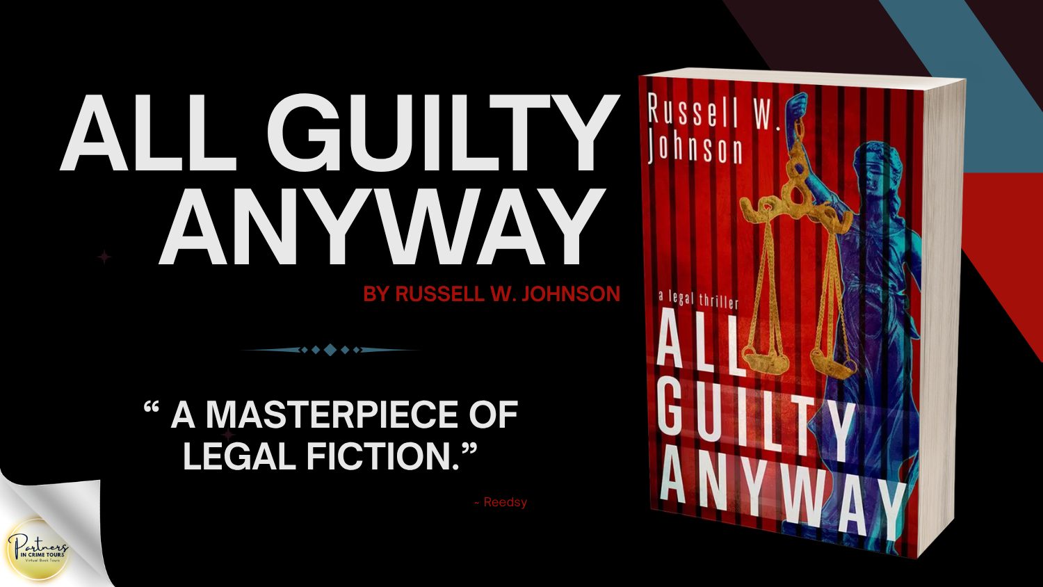All Guilty Anyway by Russell W. Johnson Banner