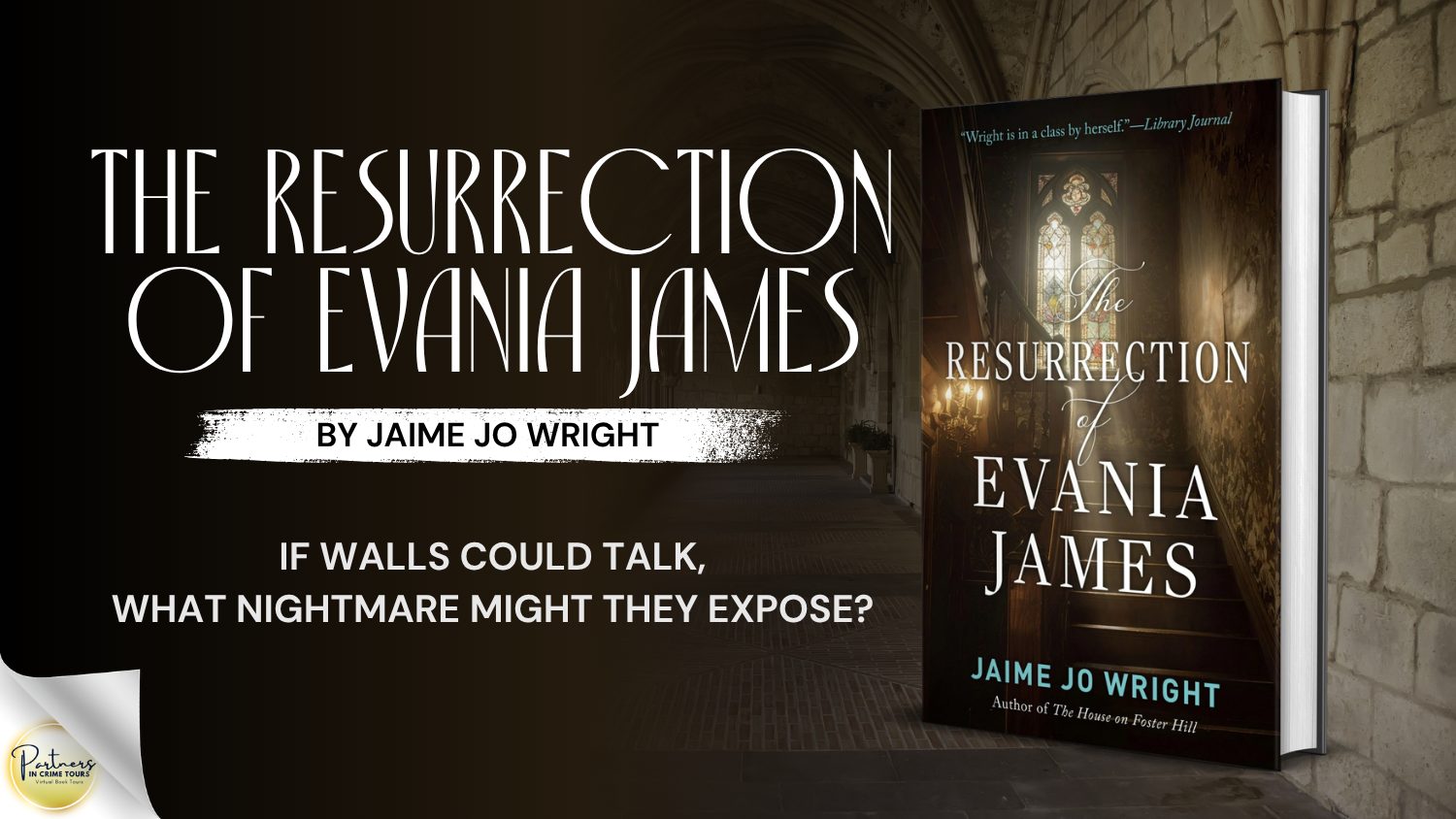 The Resurrection of Evania James by Jaime Jo Wright Banner