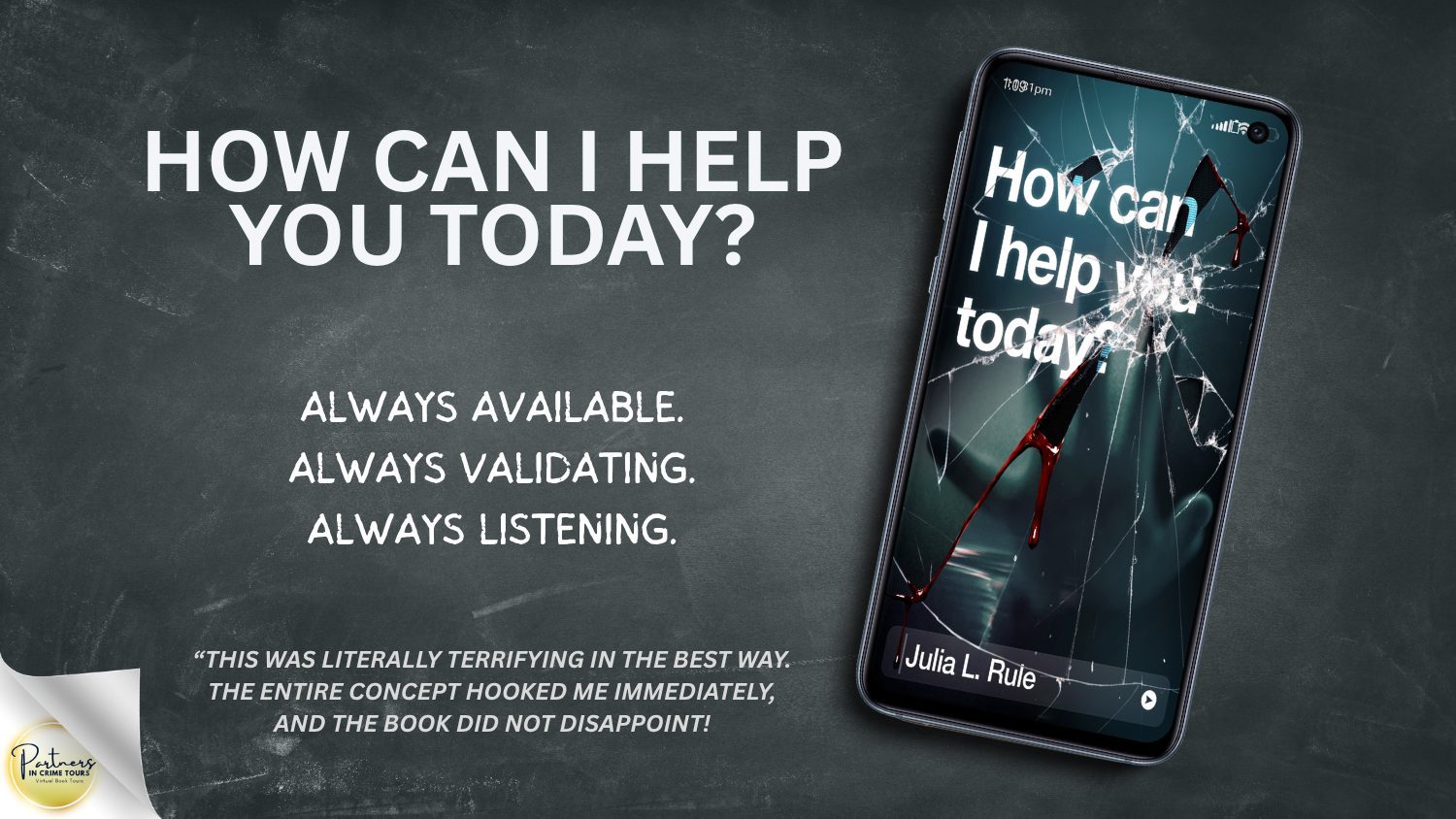 How Can I Help You Today? by Julia L. Rule Banner