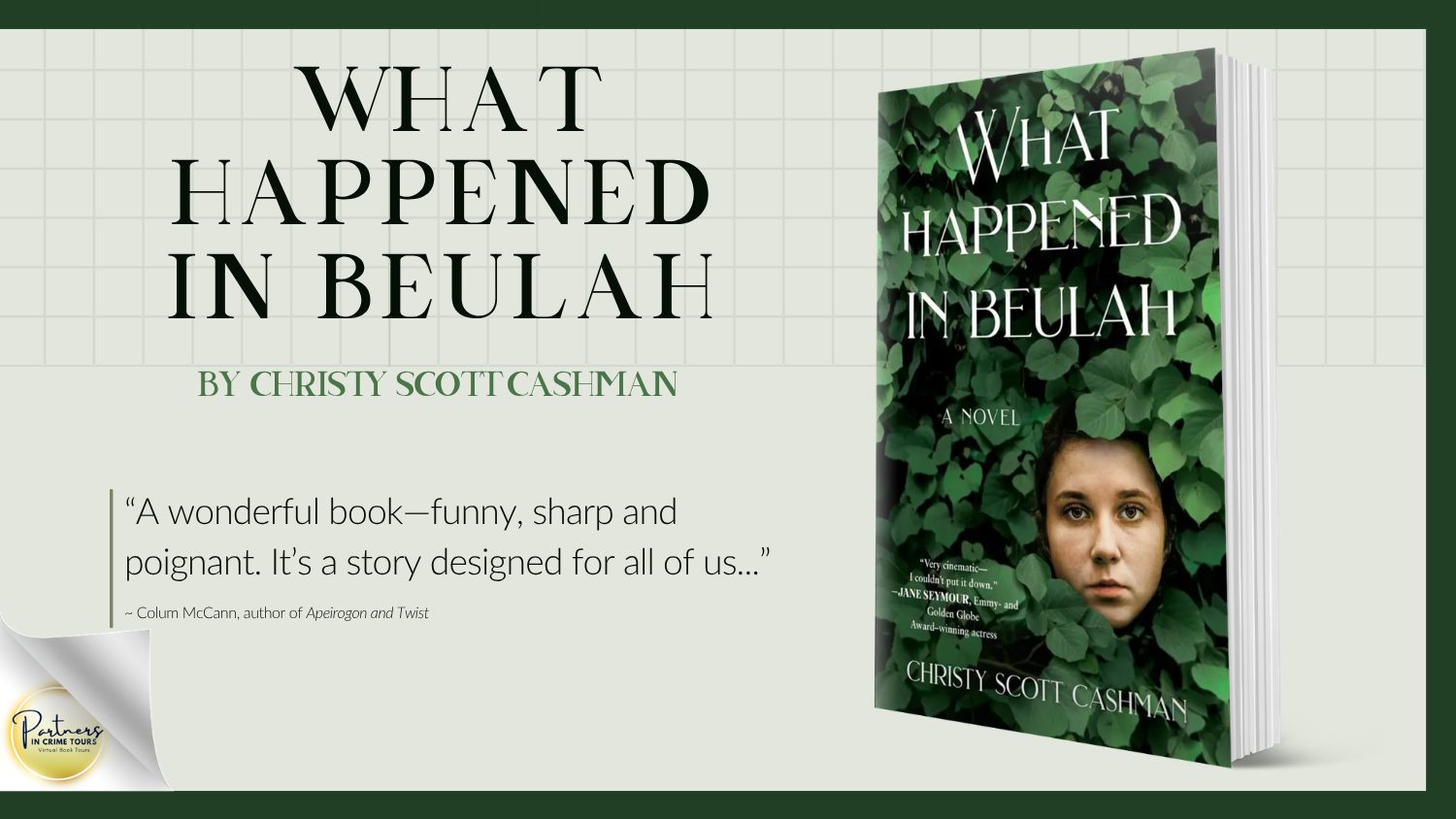 What Happened in Beulah by Christy Scott Cashman Banner