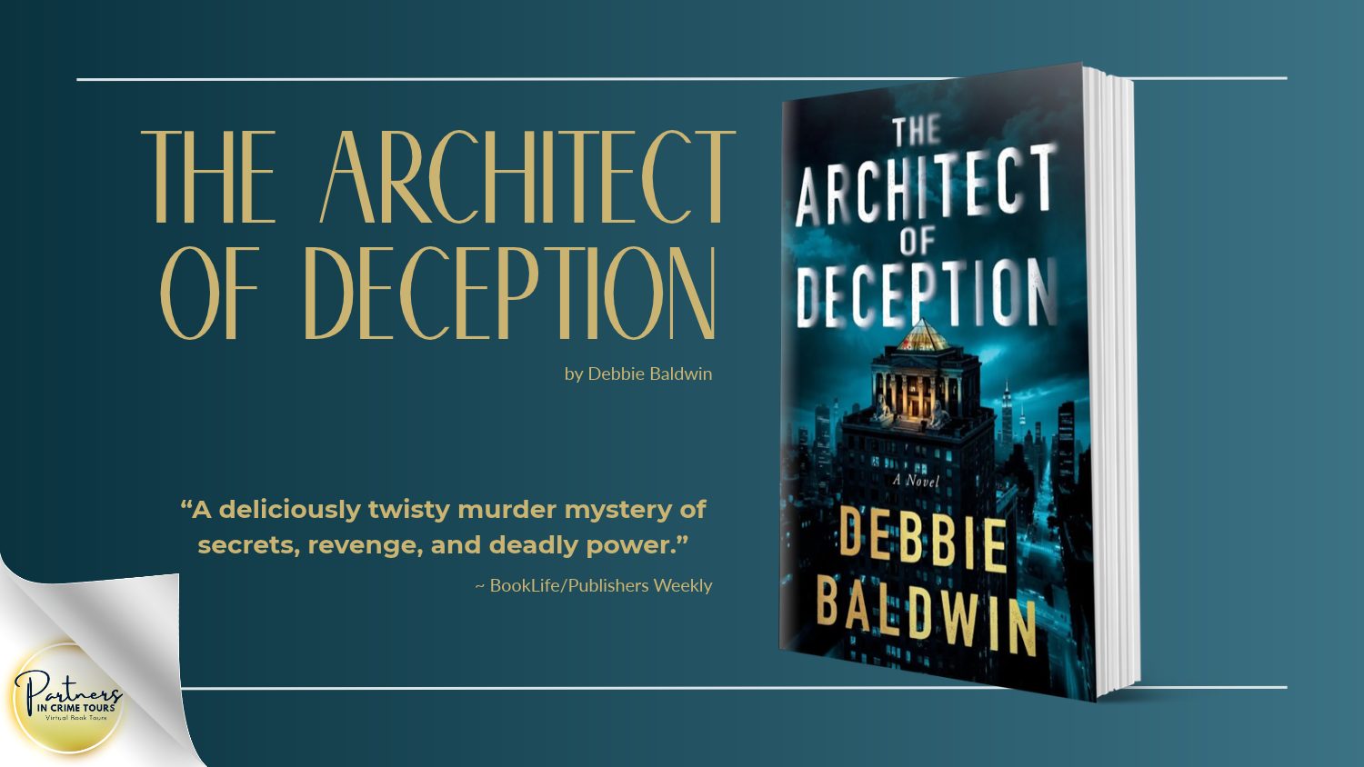 The Architect of Deception by Debbie Baldwin Banner